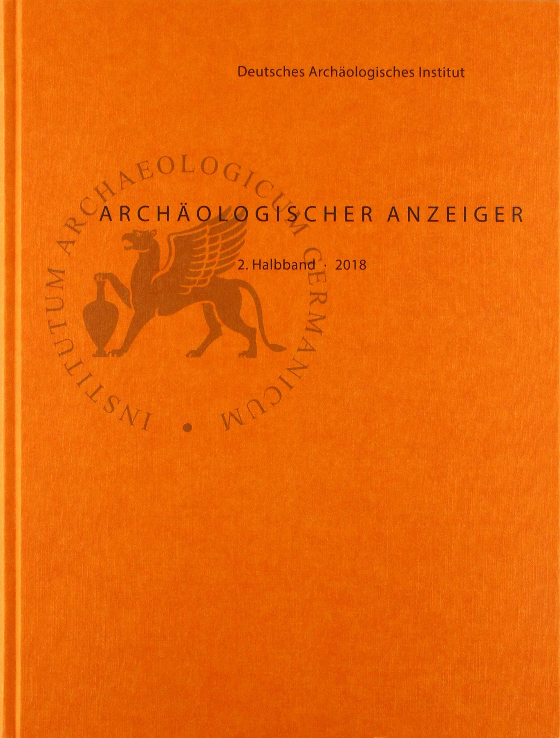 Archäologischer Anzeiger: 2. Halbband 2018 Social Sciences