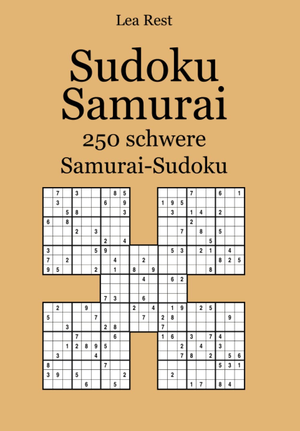 Product Image: Sudoku Samurai: 250 schwere Samurai-Sudoku