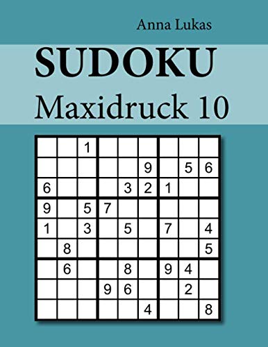 Sudoku Maxidruck 10 Leisure & Fun Books