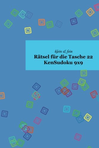 klein & fein Rätsel für die Tasche 22 KenSudoku 9x9 book