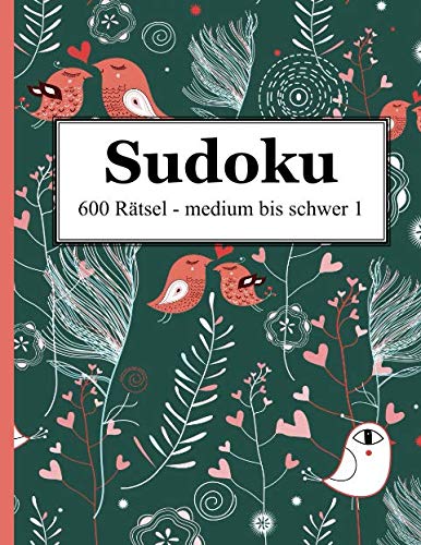 Product Image: Sudoku - 600 Rätsel medium bis schwer 1