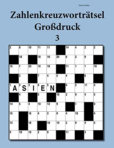 Zahlenkreuzworträtsel Großdruck 3 Leisure & Fun