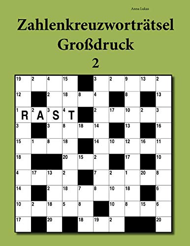 Zahlenkreuzworträtsel Großdruck 2 Leisure & Fun