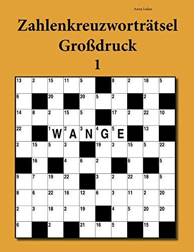 Zahlenkreuzworträtsel Großdruck 1 Leisure & Fun