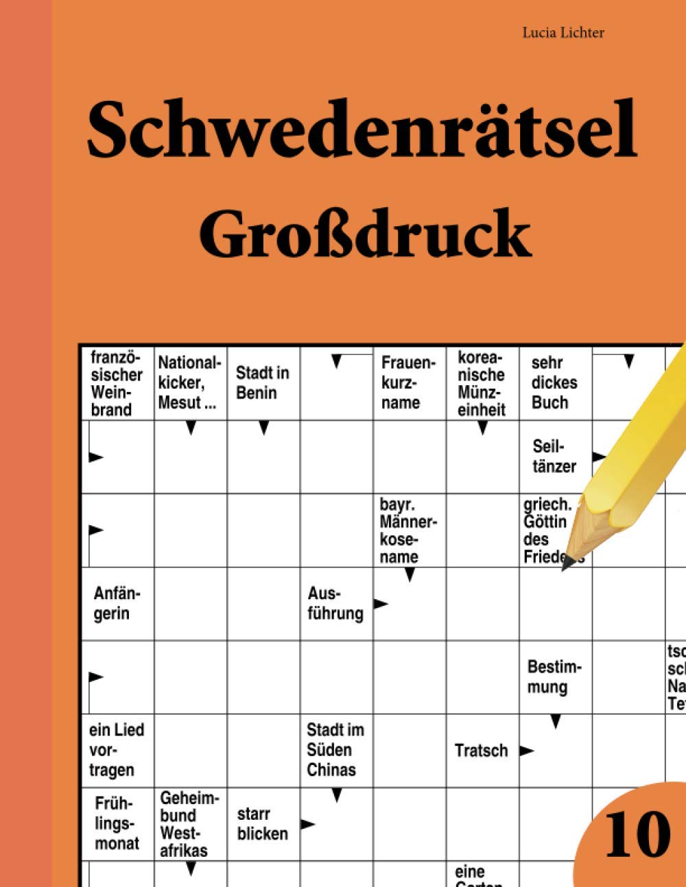Schwedenrätsel Großdruck 10 Leisure & Fun