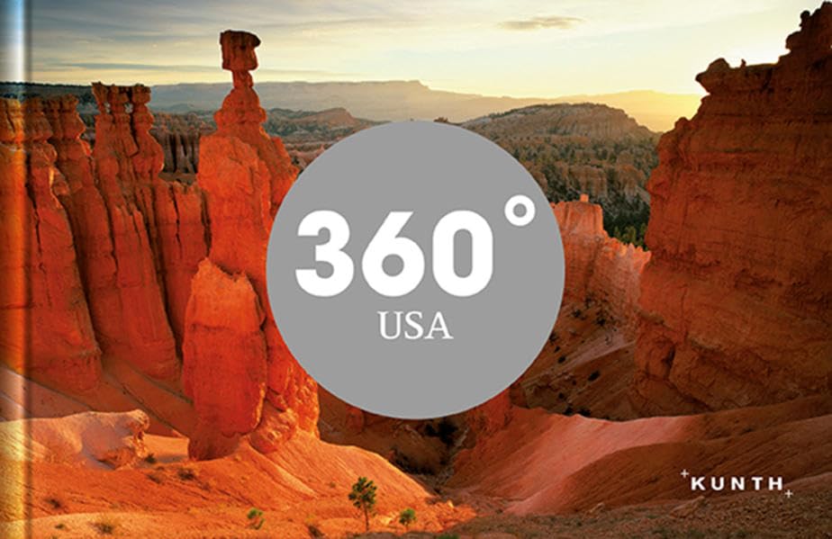 KUNTH Bildband 360 Grad - USA Leisure, Home & Garden