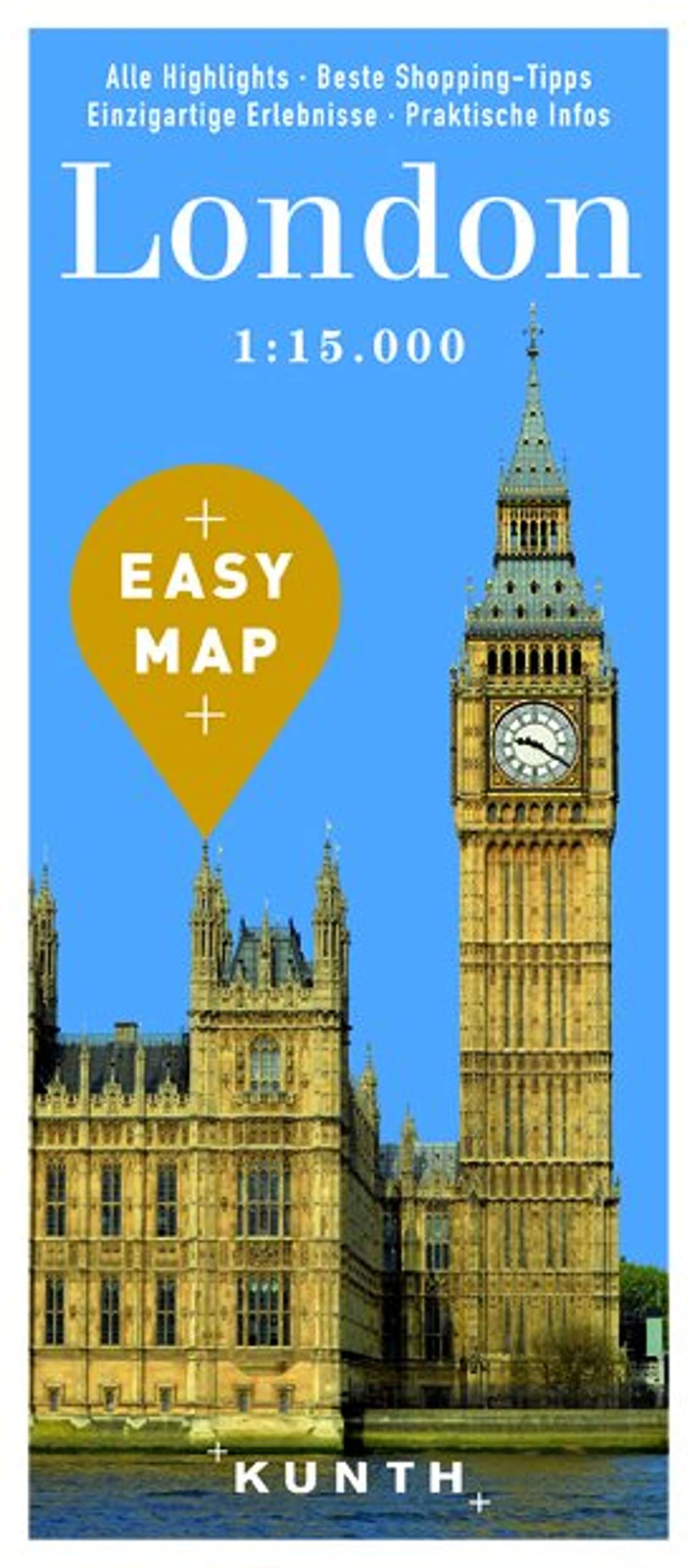 KUNTH EASY MAP London 1:15.000 Leisure, Home & Garden