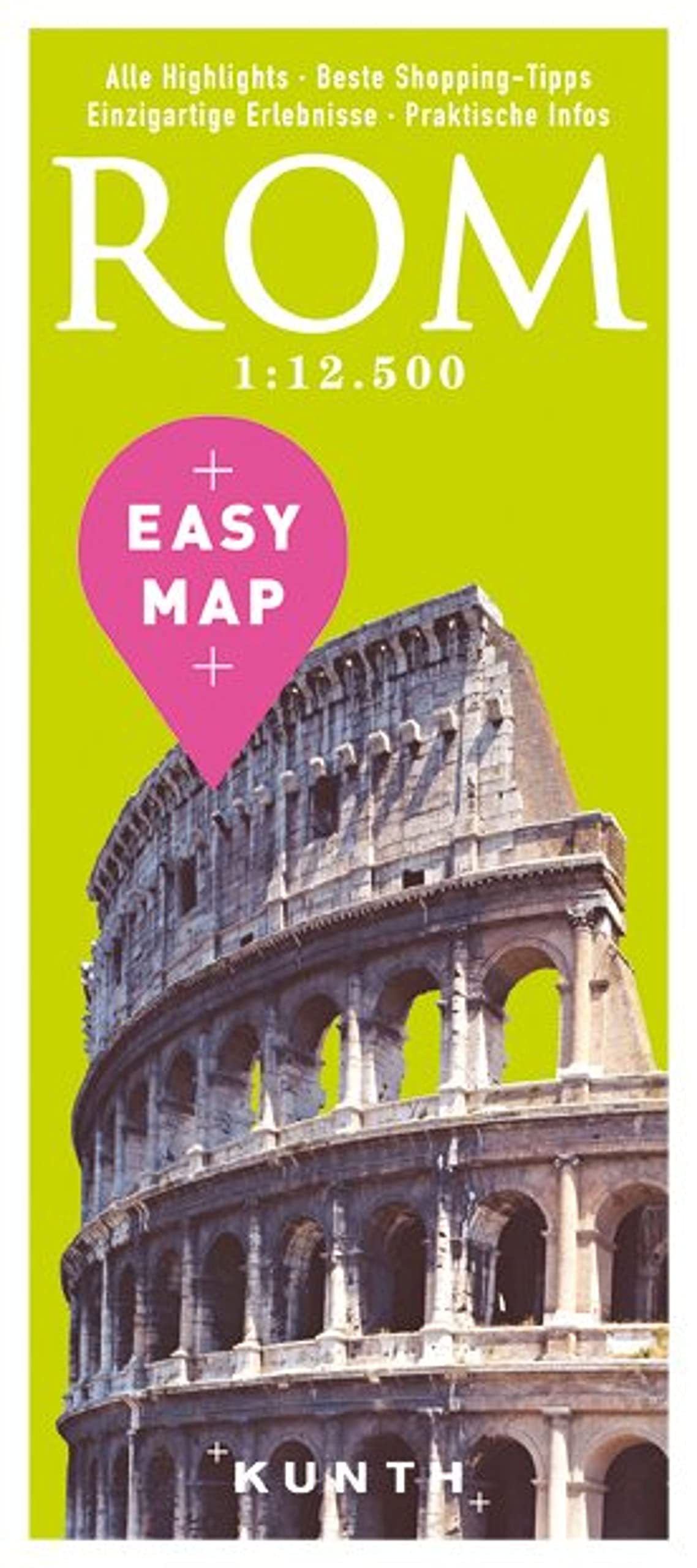 KUNTH EASY MAP Rom 1:12.500 Leisure, Home & Garden