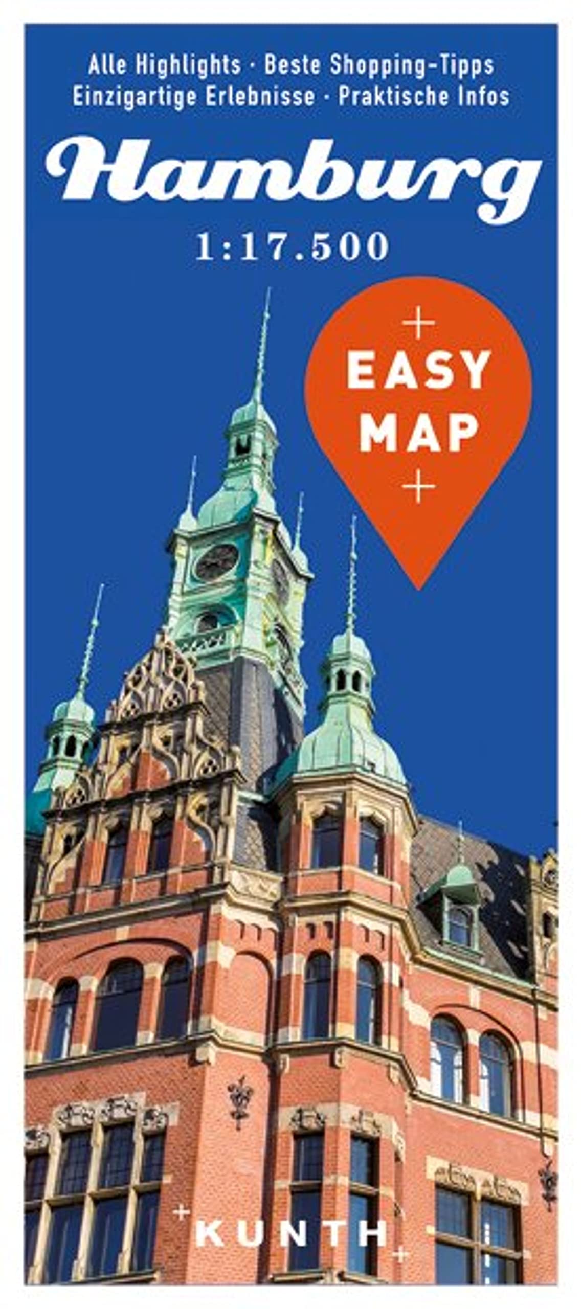 EASY MAP Deutschland/Europa Hamburg 1 : 17 500 Leisure, Home & Garden