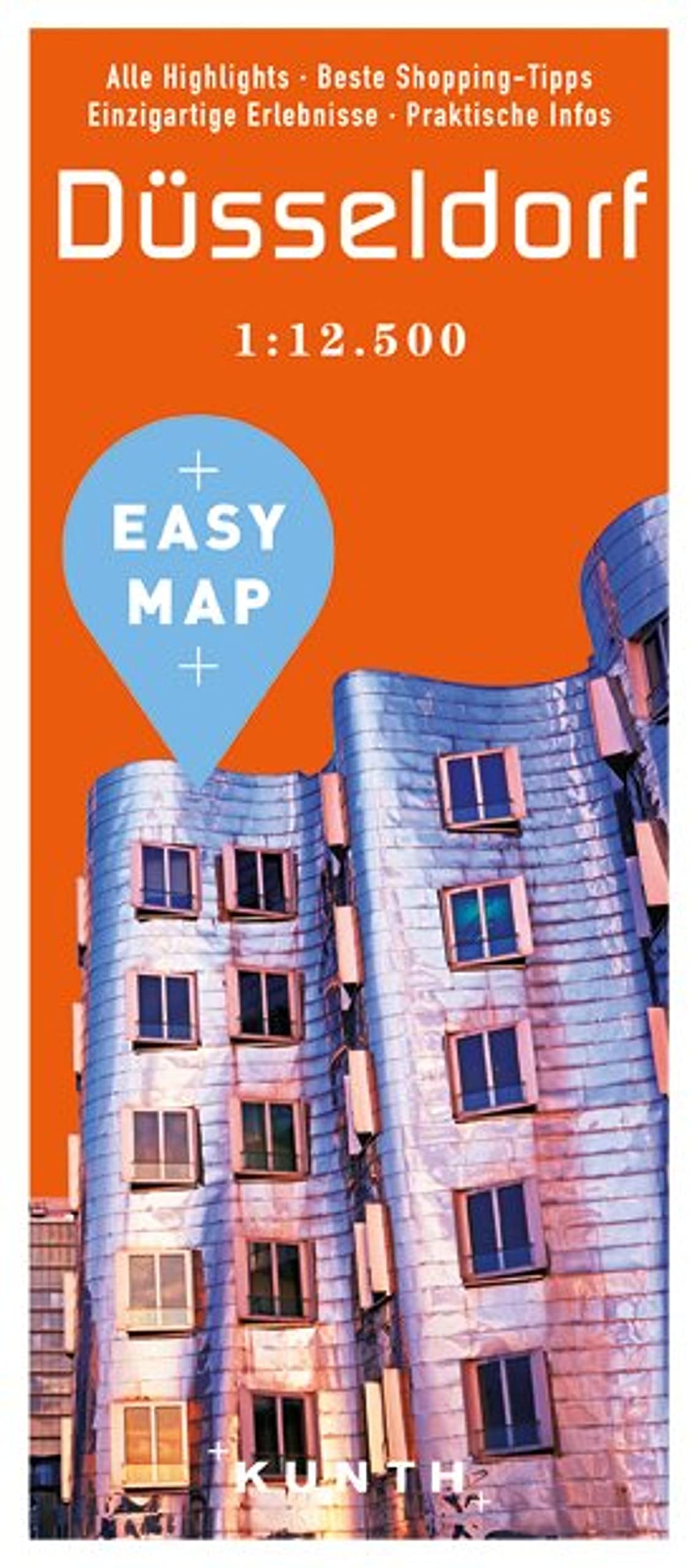 EASY MAP Deutschland/Europa Düsseldorf Leisure, Home & Garden