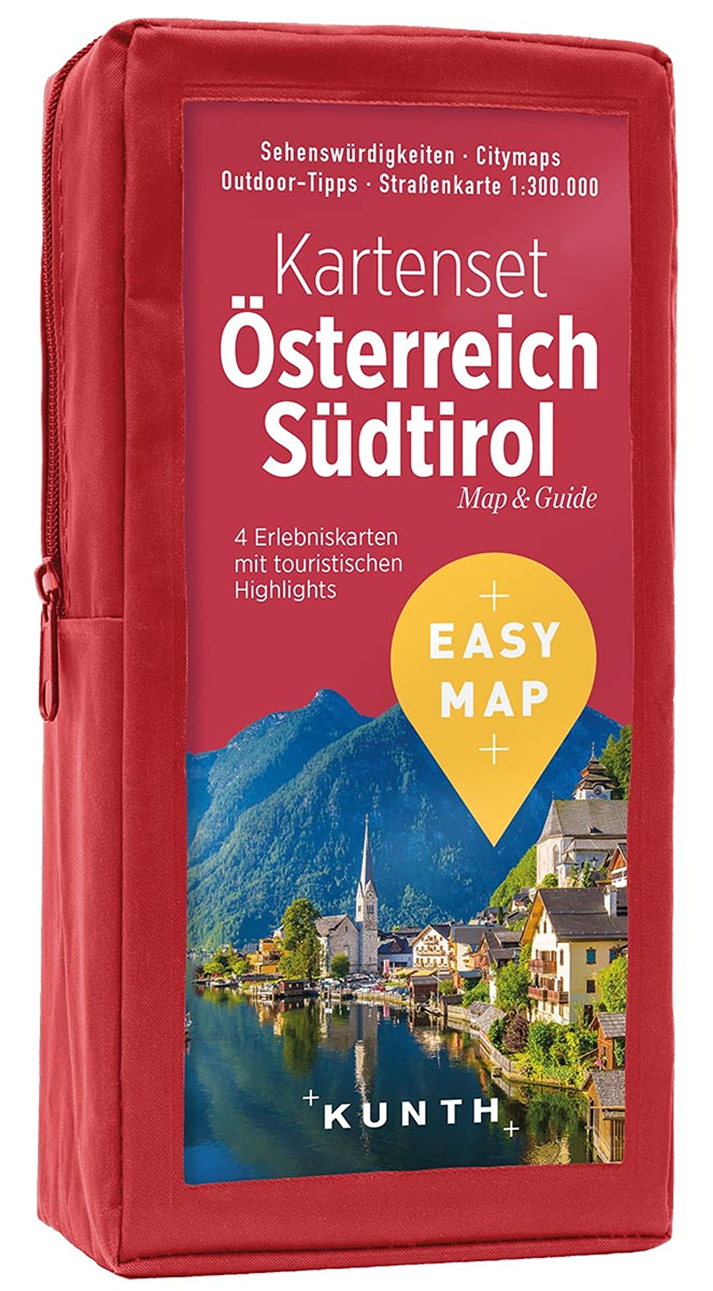 KUNTH EASY MAP Kartenset Österreich Südtirol 1:300.000 Leisure, Home & Garden