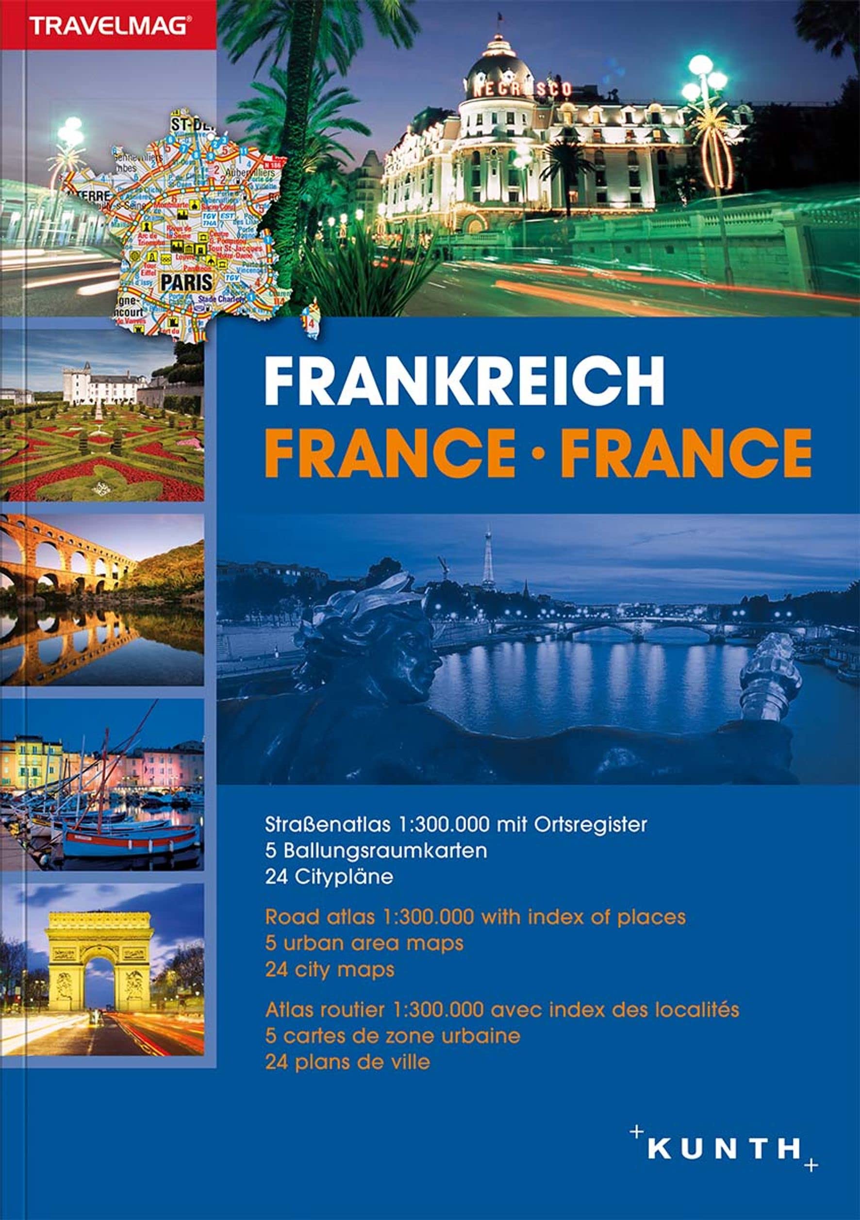Reiseatlas Frankreich Leisure, Home & Garden