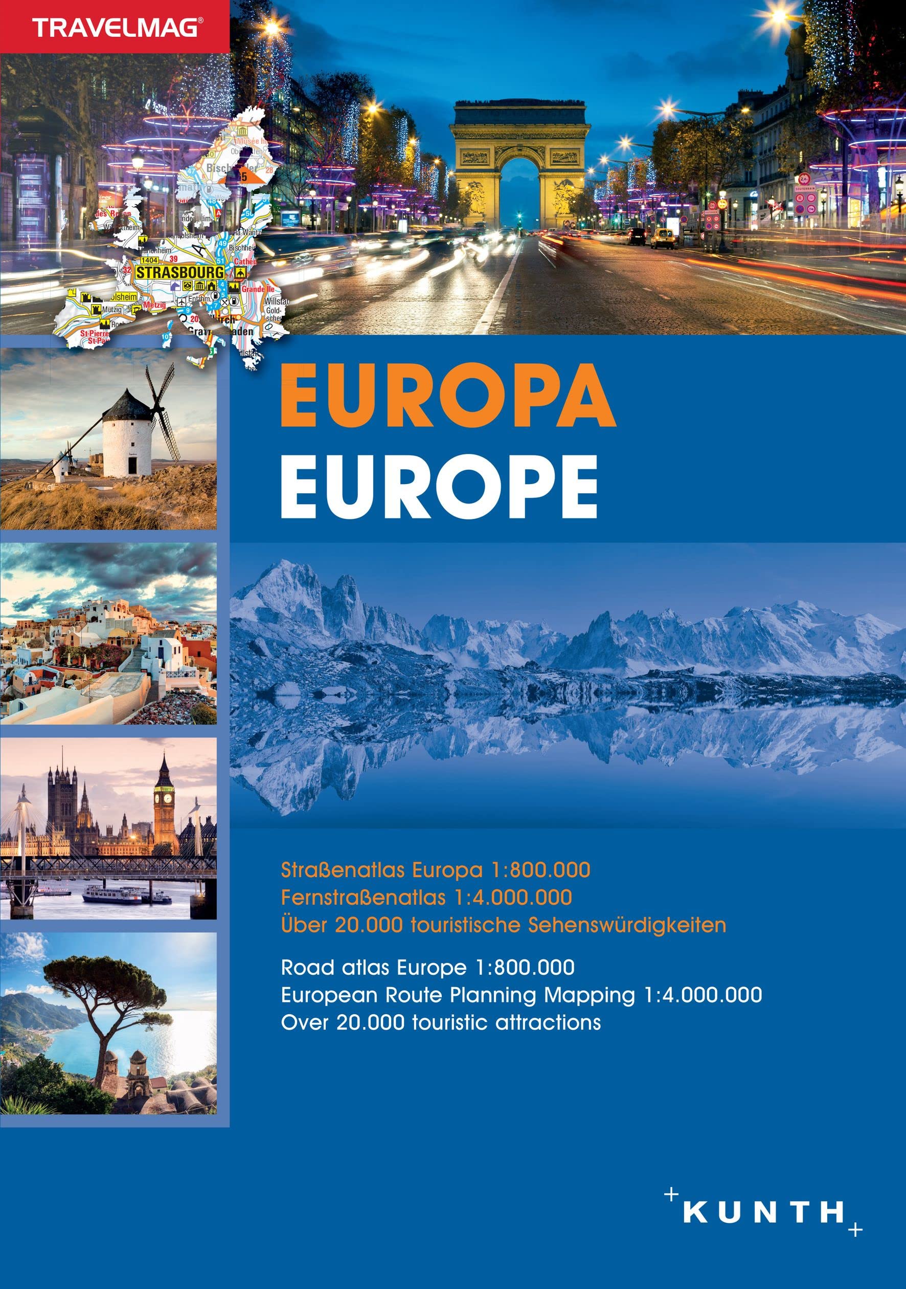Reiseatlas Europa Leisure, Home & Garden
