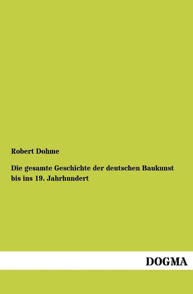 Die gesamte Geschichte der deutschen Baukunst bis ins 19. Jahrhundert Film, Art & Culture