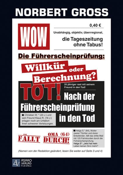 Product Image: Die Führerscheinprüfung - Willkür oder Berechnung?