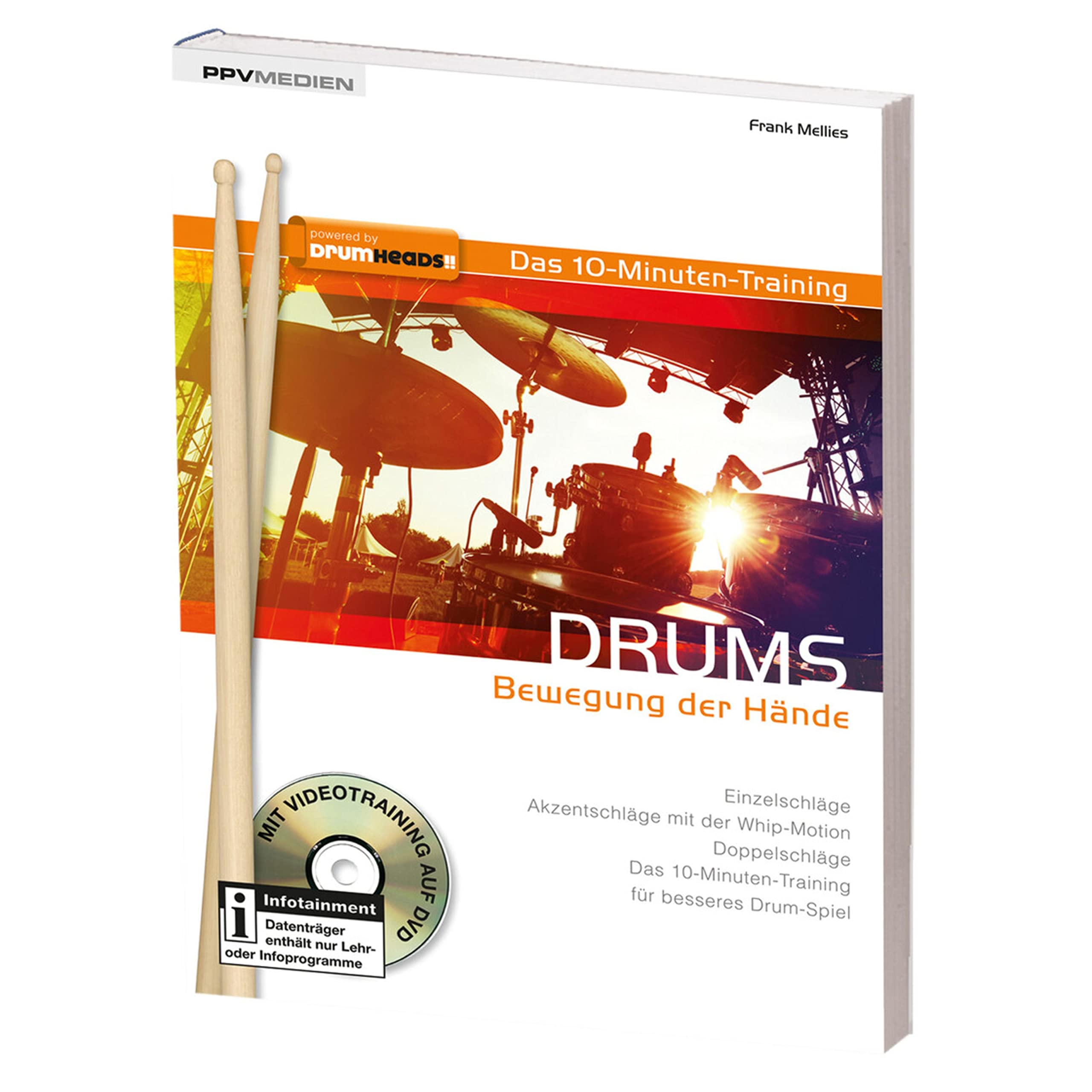 Drums - das 10-Minuten-Training: Bewegung der Hände Arts & Music