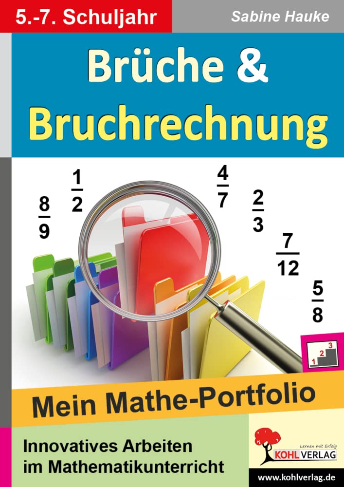 Brüche & Bruchrechnung: Mein Mathe-Portfolio Study Guides