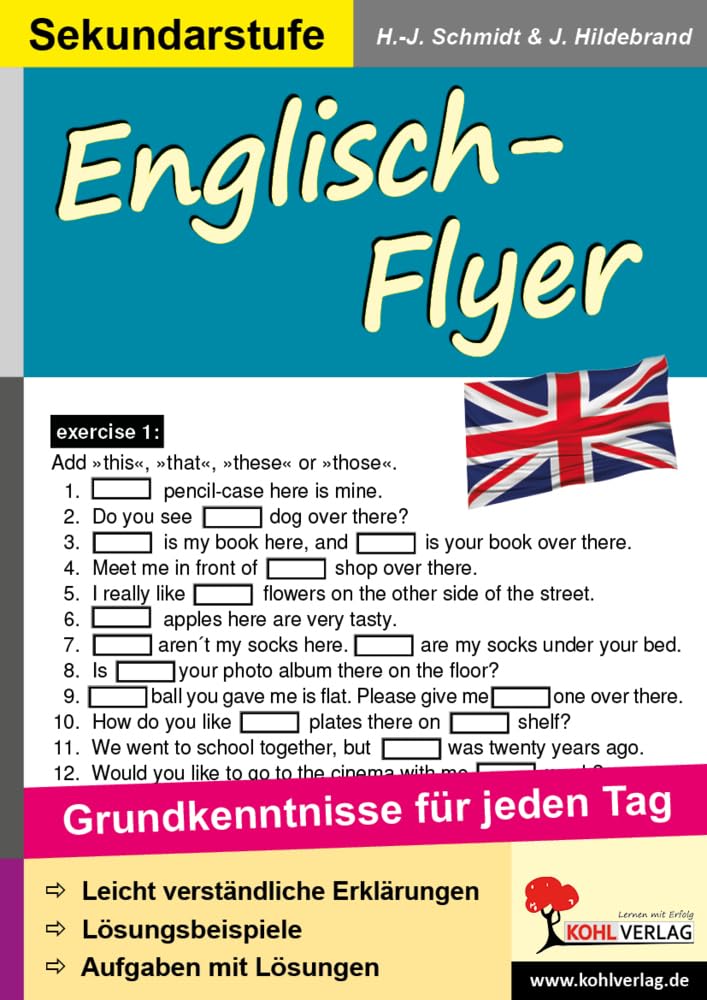 Englisch-Flyer Professional & Reference Books