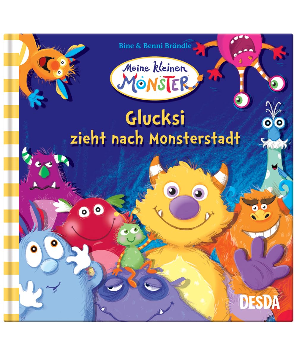 Glucksi zieht nach Monsterstadt (Meine kleinen Monster) von Bine und Benni Brändle Children's books