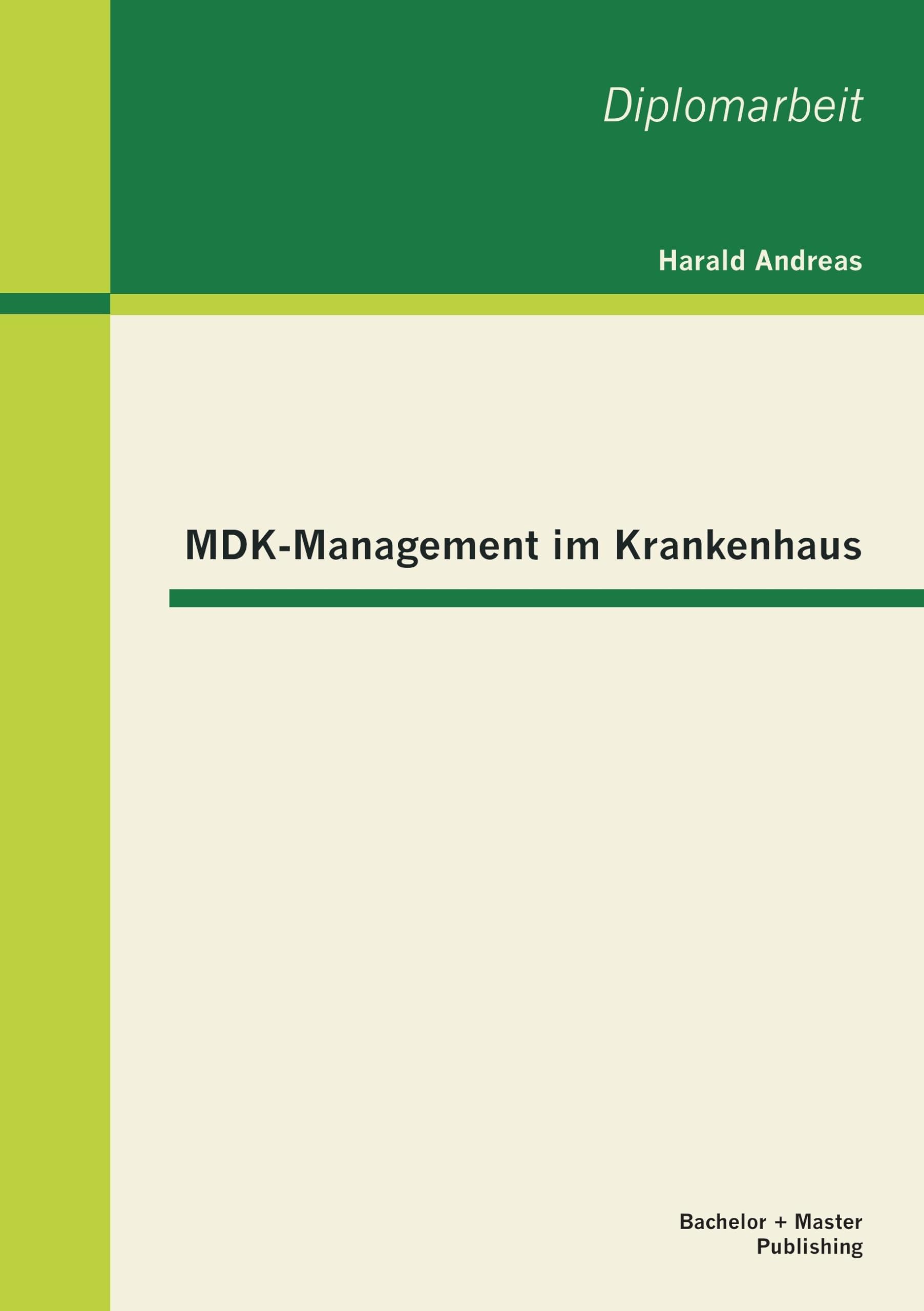 Product Image: MDK-Management im Krankenhaus