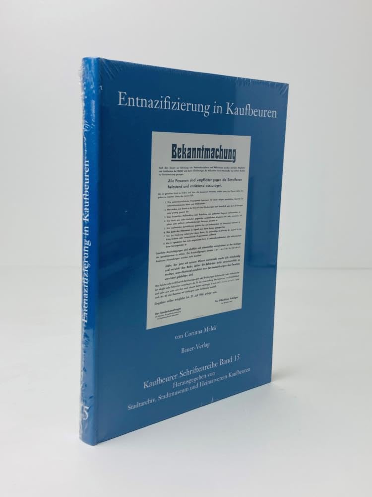 Entnazifizierung in Kaufbeuren German history