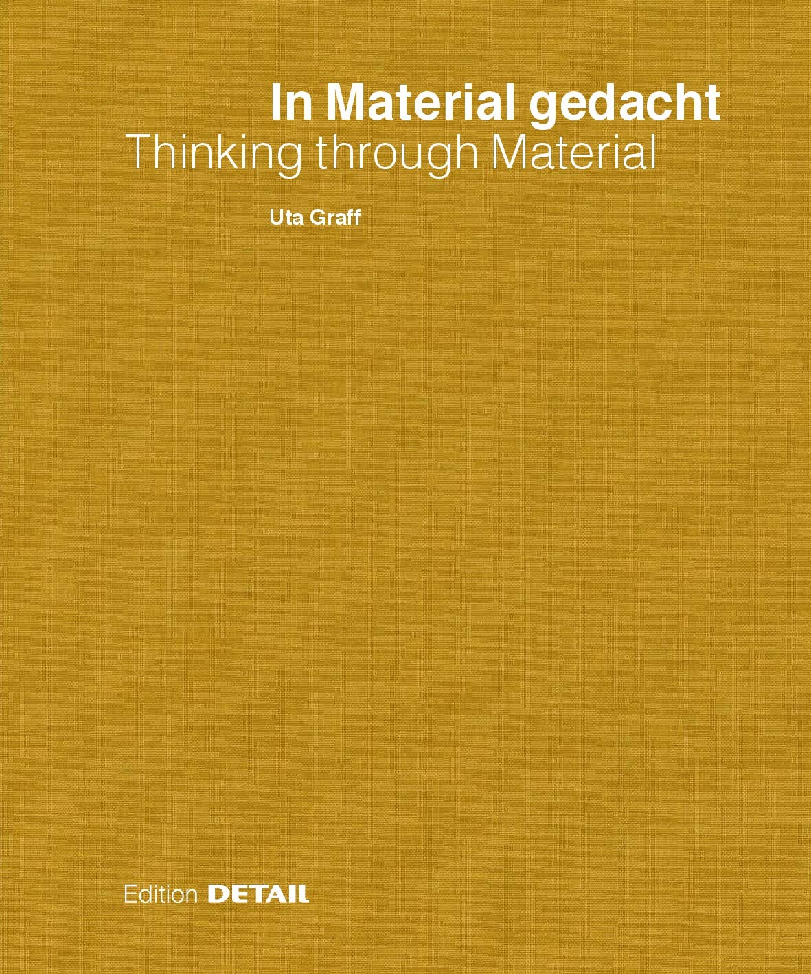 Product Image: In Material gedacht / Thinking through Material