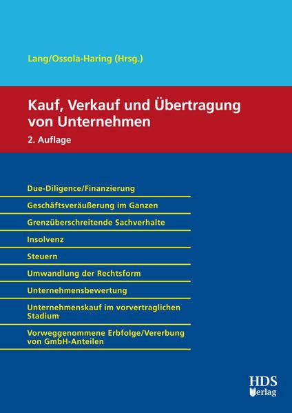 Kauf, Verkauf und Übertragung von Unternehmen Law