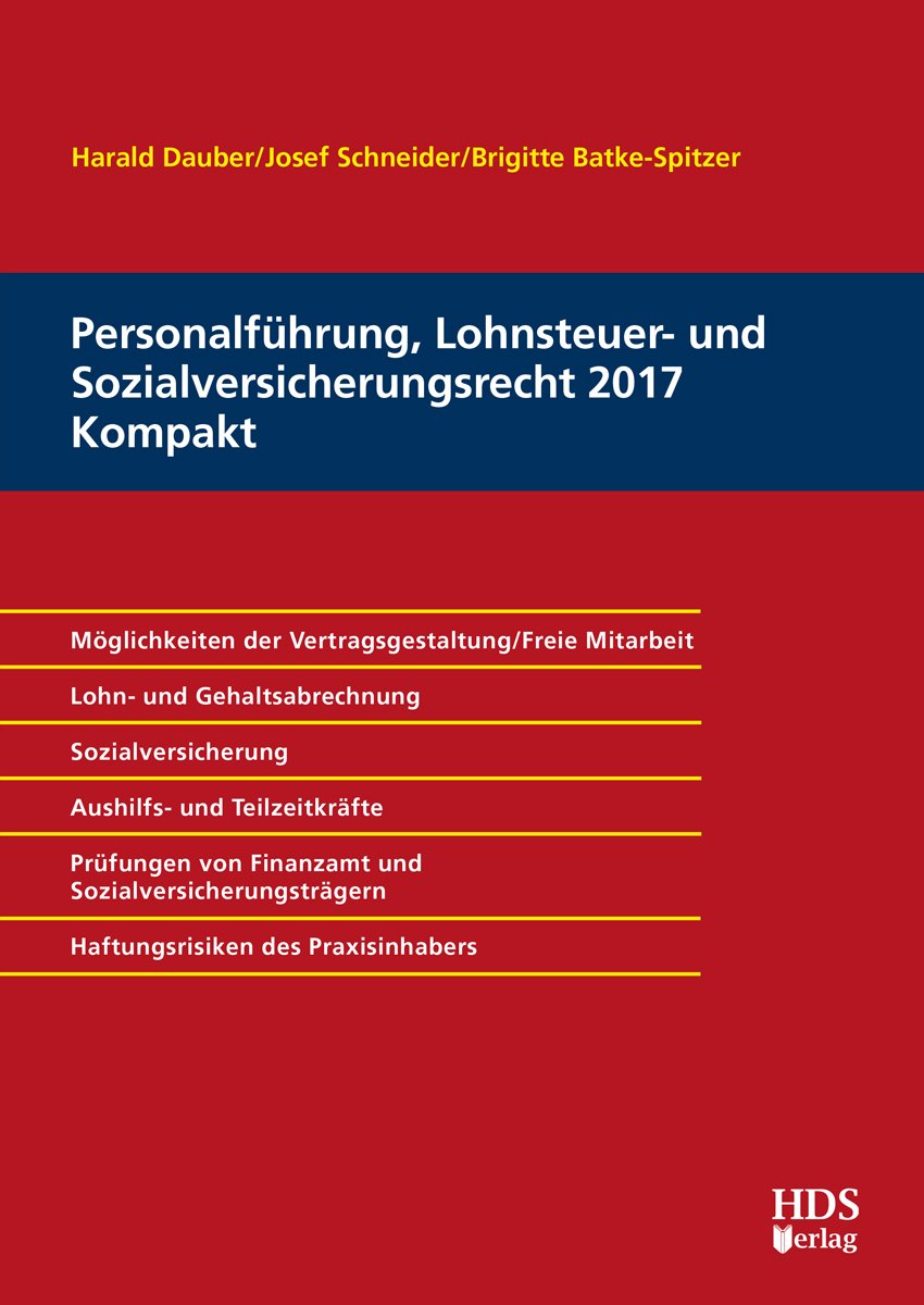 Personalführung, Lohnsteuer- und Sozialversicherungsrecht für Kompakt Law
