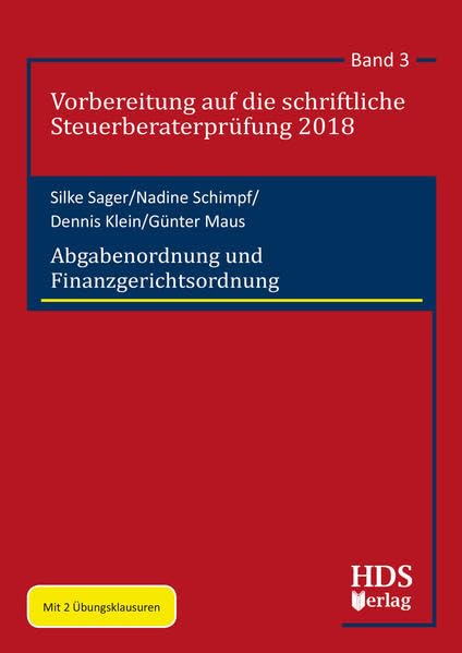 Abgabenordnung und Finanzgerichtsordnung: Mit 2 Übungsklausuren Law