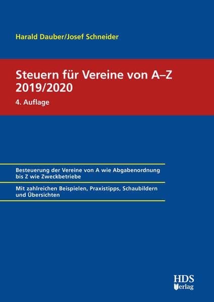 Steuern für Vereine von A-Z 2018/2019 Law