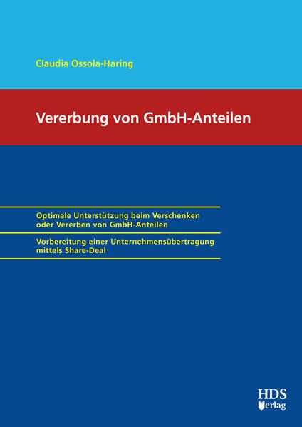 Vererbung von GmbH-Anteilen book