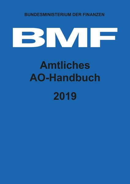 Amtliches AO-Handbuch 2019 Law
