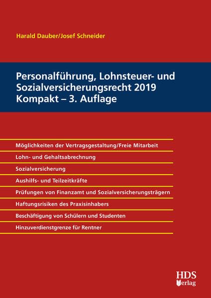 Personalführung, Lohnsteuer- und Sozialversicherungsrecht 2019 Kompakt Law