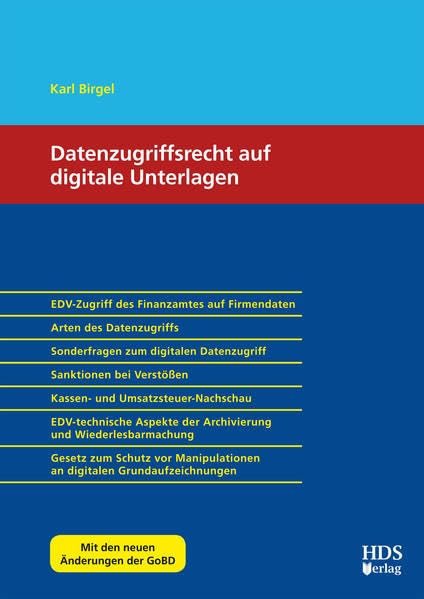 Datenzugriffsrecht auf digitale Unterlagen book