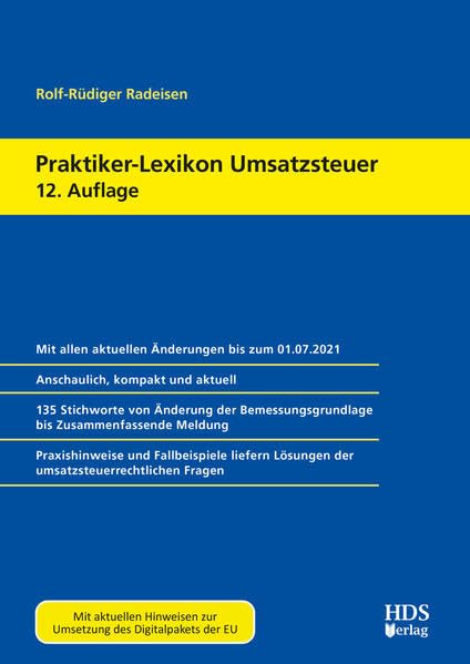 Praktiker-Lexikon Umsatzsteuer Law