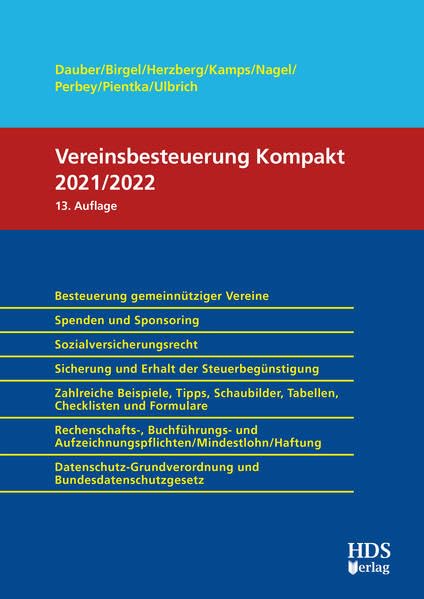 Vereinsbesteuerung Kompakt 2021/2022 Law
