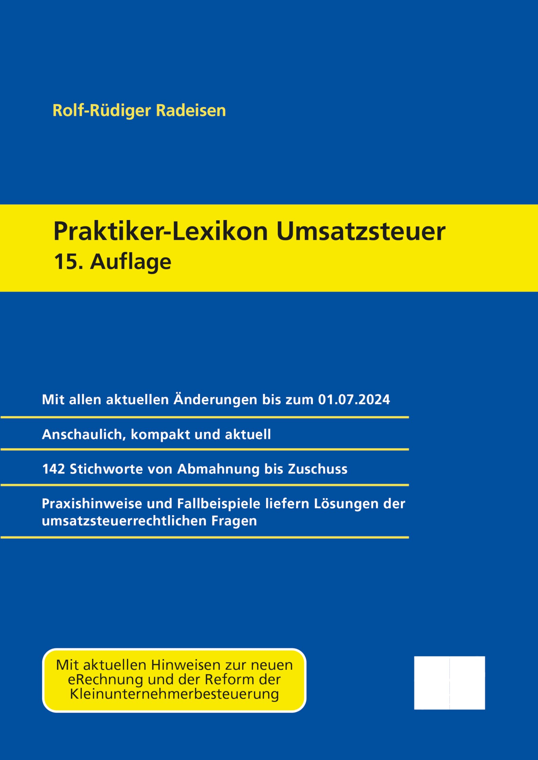 Praktiker-Lexikon Umsatzsteuer Law