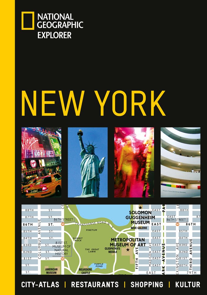 New York: City-Atlas, Restaurants, Shopping, Kultur (National Geographic Explorer) Leisure, Home & Garden