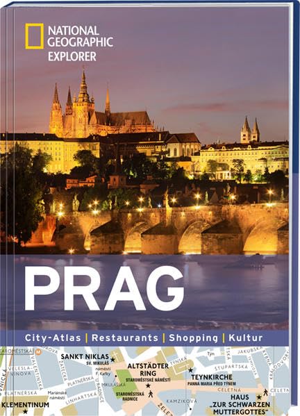 Prag: City-Atlas, Restaurants, Shopping, Kultur (National Geographic Explorer) Leisure, Home & Garden