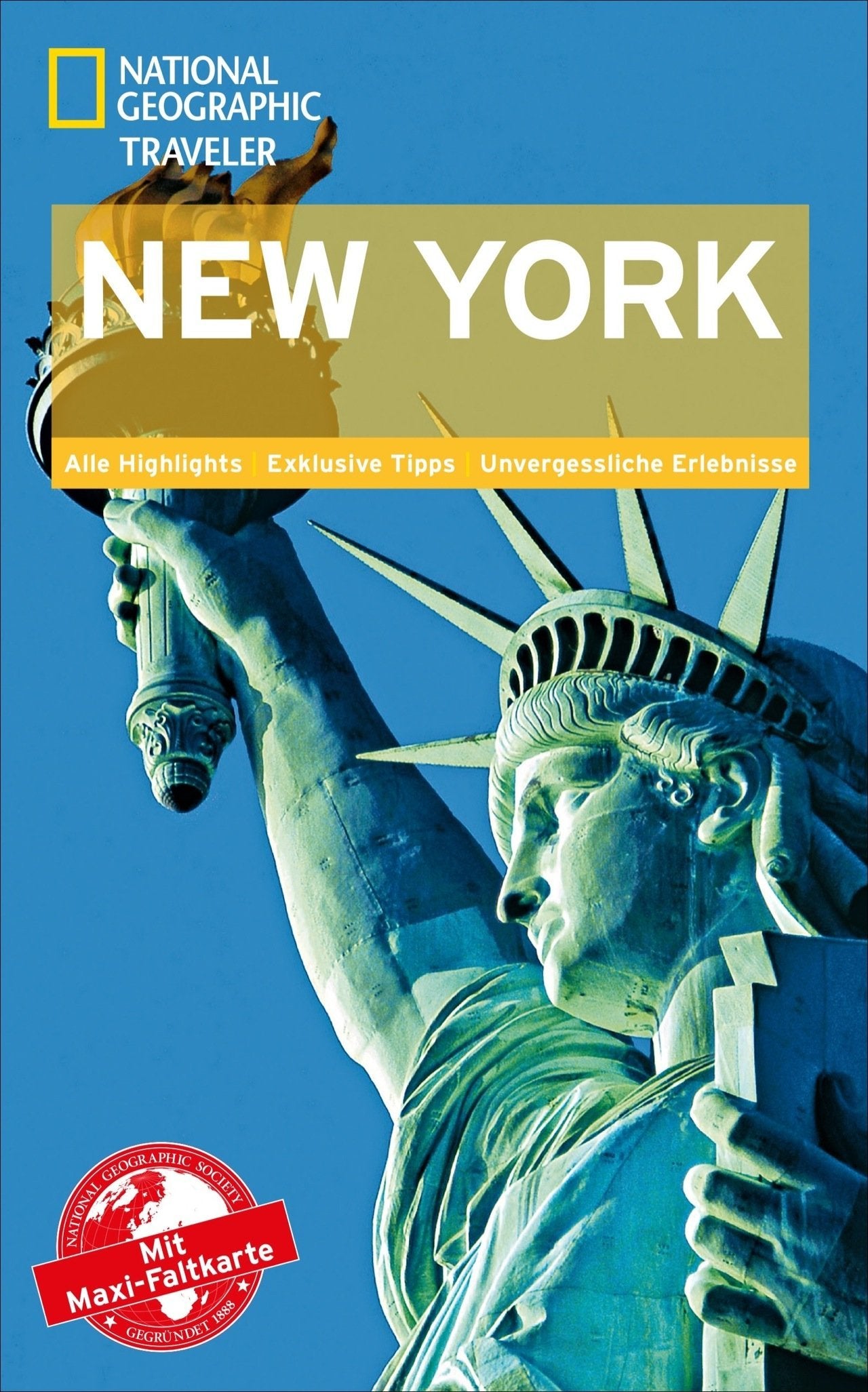 NATIONAL GEOGRAPHIC Reiseführer New York: Das ultimative Reisehandbuch mit über 500 Adressen und praktischer Faltkarte zum Herausnehmen für alle ... Maxi-Faltkarte (National Geographic Traveler) Leisure, Home & Garden