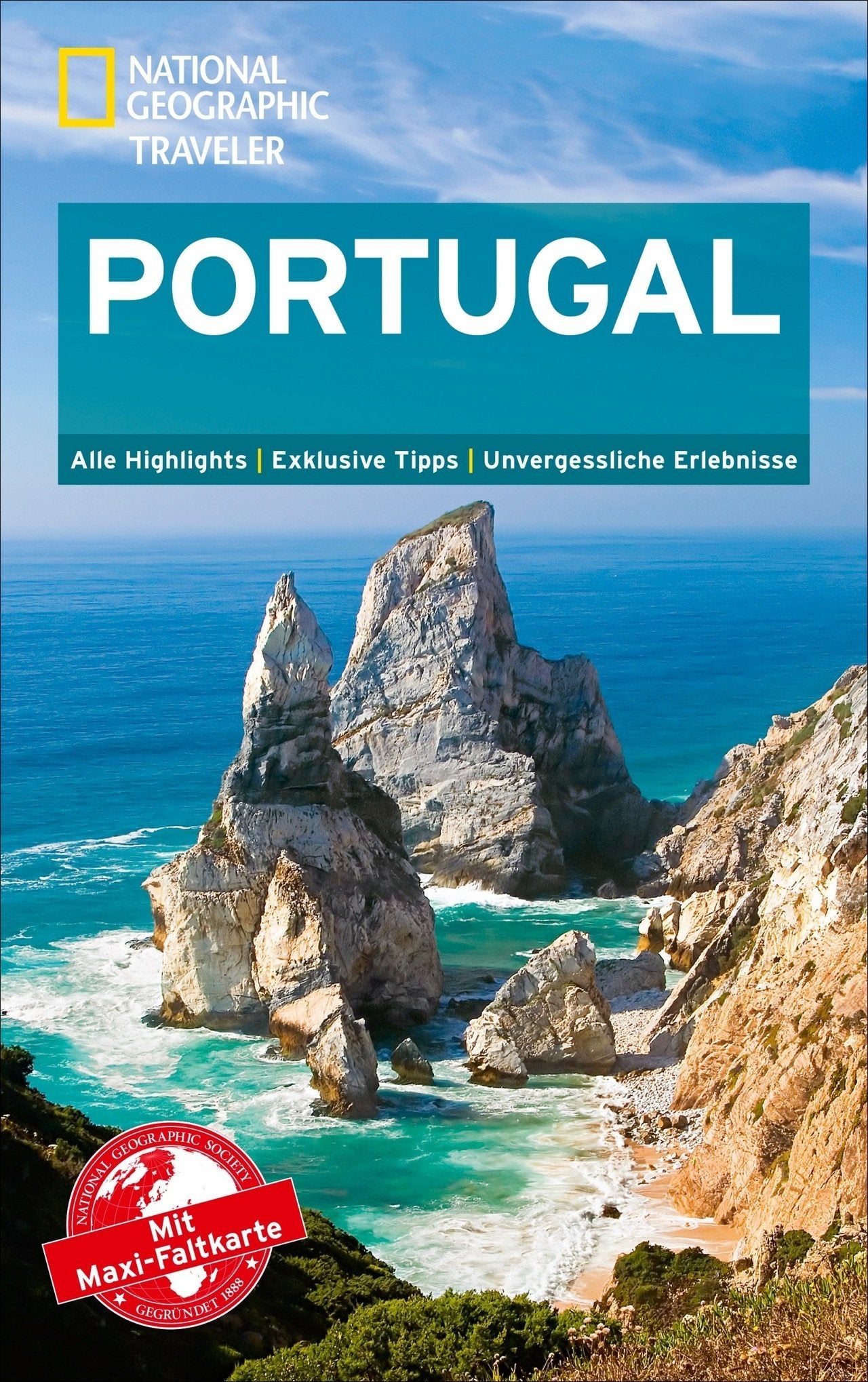 National Geographic Traveler Portugal mit Maxi-Faltkarte Leisure, Home & Garden