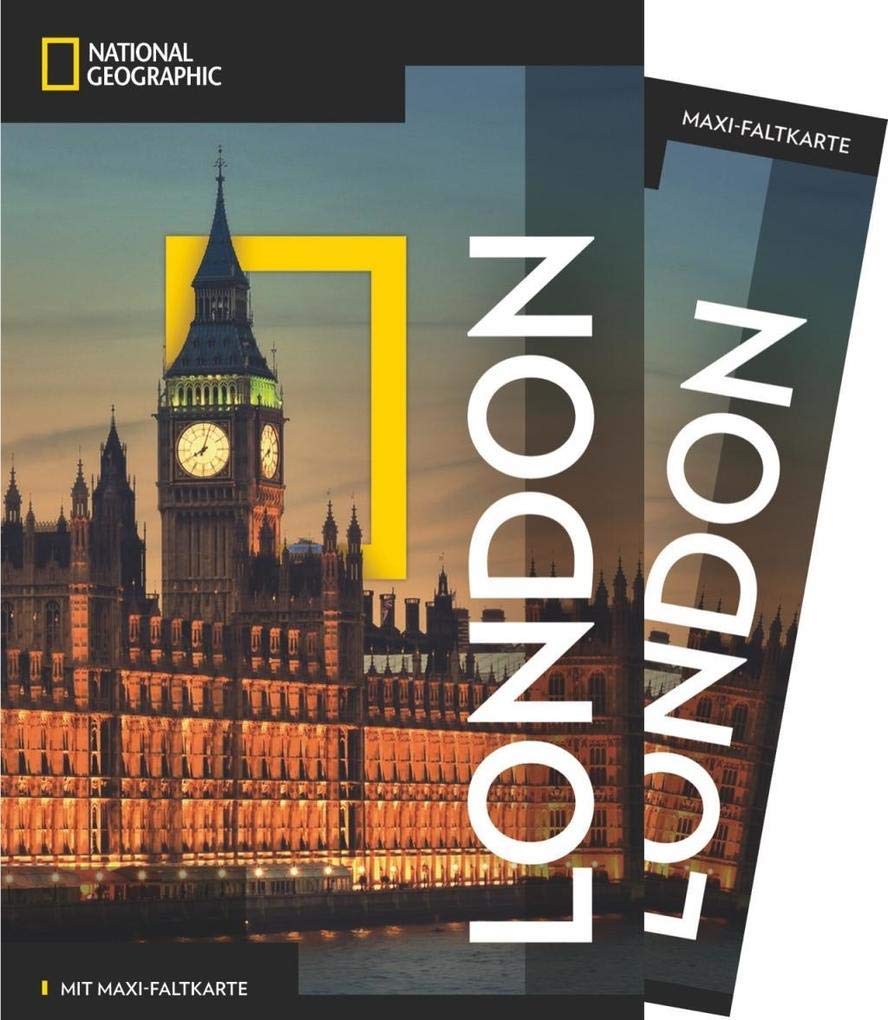 National Geographic Traveler London mit Maxi-Faltkarte Leisure, Home & Garden
