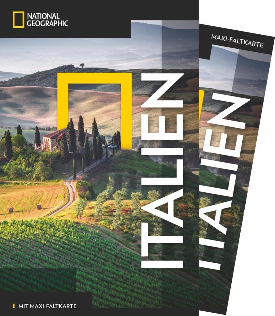NATIONAL GEOGRAPHIC Reiseführer Italien mit Maxi-Faltkarte Leisure, Home & Garden