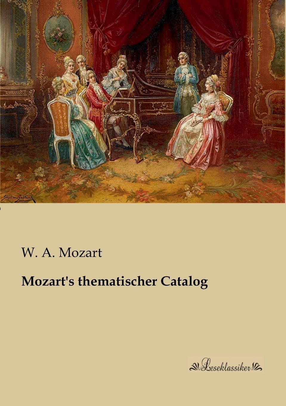 Mozart's thematischer Catalog Contemporary literature