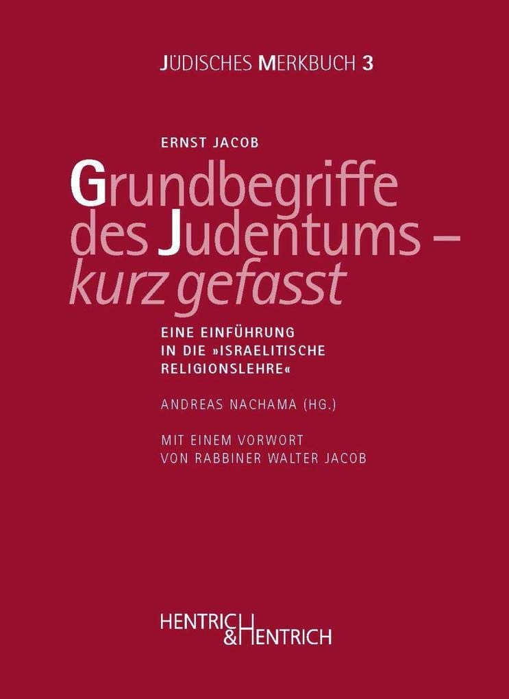 Grundbegriffe des Judentums – kurz gefasst book