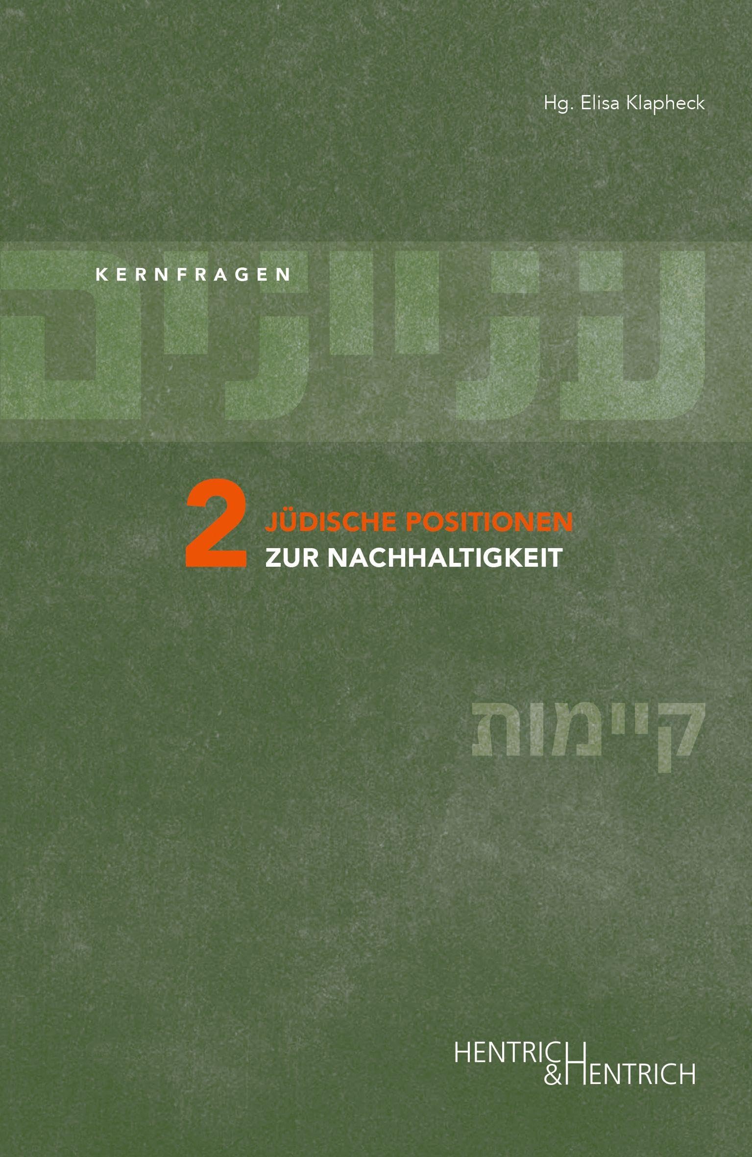 Jüdische Positionen zur Nachhaltigkeit Politics & History