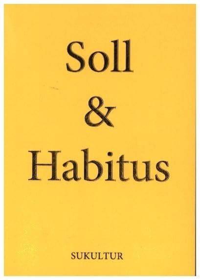 Soll & Habitus (Schöner Lesen) Contemporary literature