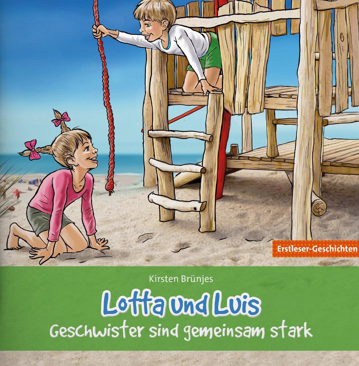 Lotta und Luis – Geschwister sind gemeinsam stark: Erstleser-Geschichten Children's books