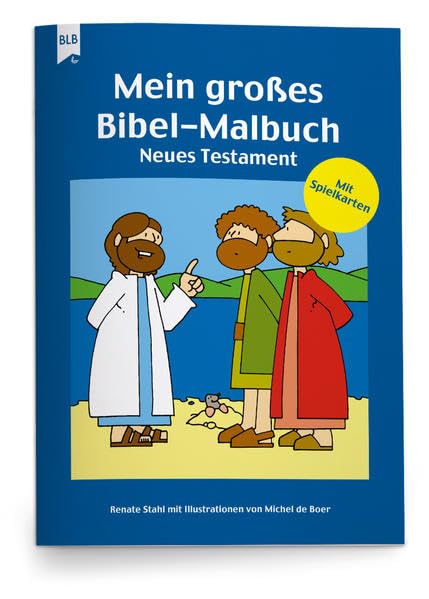 Mein großes Bibel-Malbuch: Neues Testament (Minis entdecken die Bibel) Religion & Esotericism