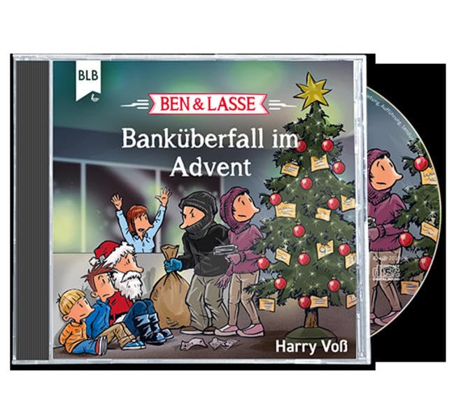 Banküberfall im Advent: Weihnachts-Kurzhörspiel von Harry Voß zum Buch Mit Räubern auf der Flucht. (Ben und Lasse) Non-fiction